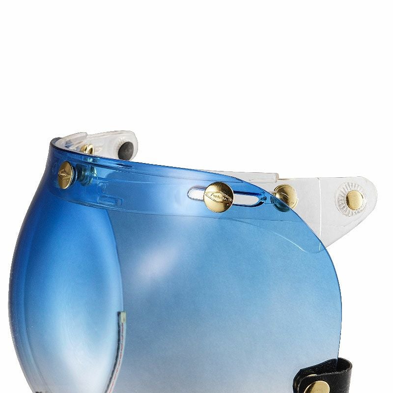 フリップアップ バブルシールド ミルキーレザートリム グラデーションブルースモーク feture 3