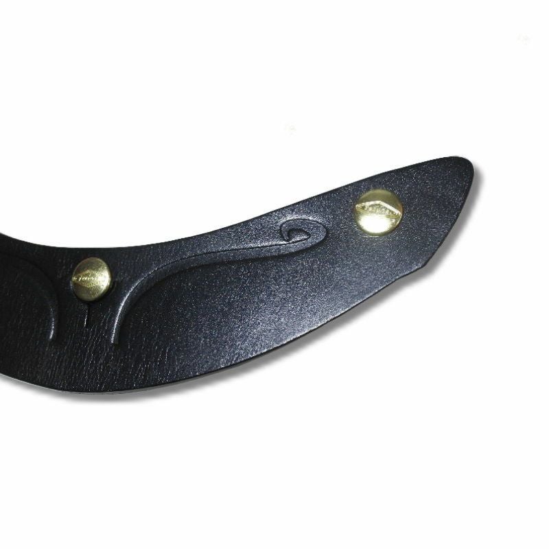 ACE エクストリームショート レザーバイザー ブラック feture 2