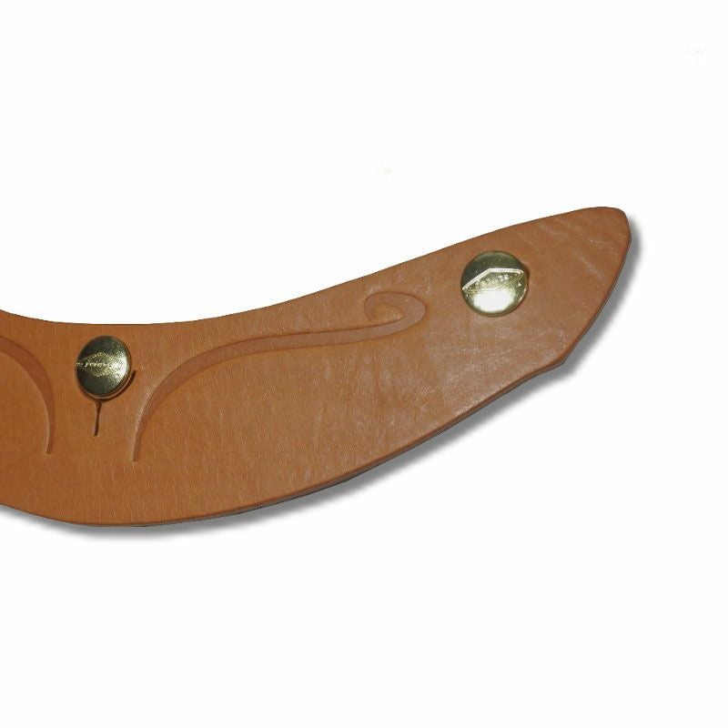 ACE エクストリームショート レザーバイザー ブラウン feture 2