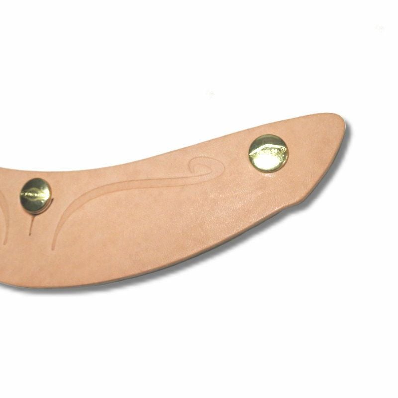 ACE エクストリームショート レザーバイザー オリジナルレザーカラー feture 2