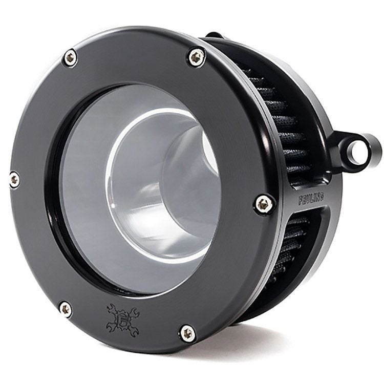 2024以降 ツーリング BAエアクリーナーキット クリアウィンドウカバー (ブラック/ブラック)