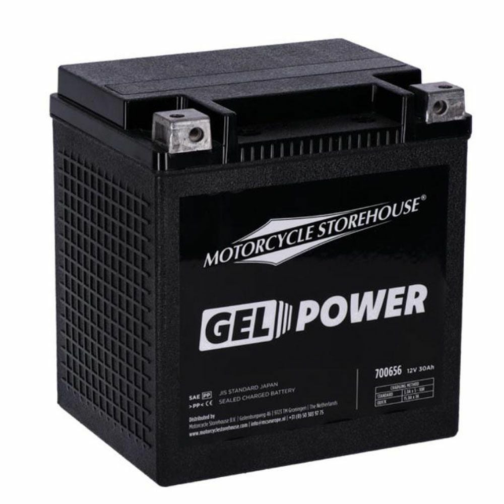 ハーレー ツーリングモデル＆トライク用AGMバッテリー 32Ah、450CCA