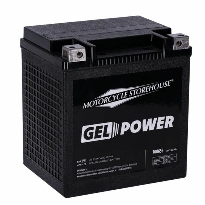 ツーリング、トライク用 GELバッテリー 30Ah、416CCA MCS 