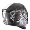  Covert FX ヘルメット スカルズ マットブラック/グレー/ゴールド SCORPION 
