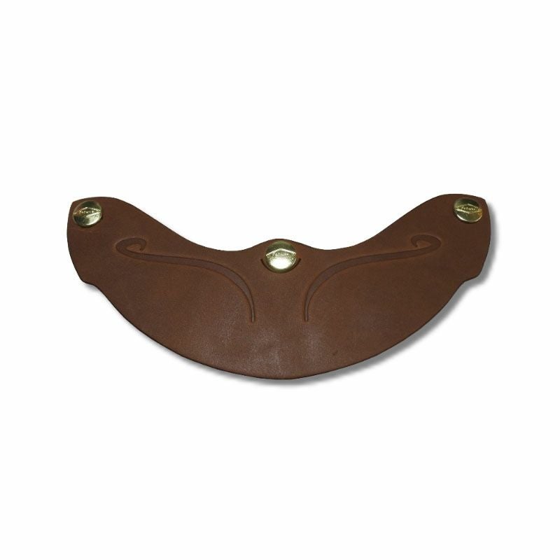 ACE ショート レザーバイザー コーヒーカラー feture