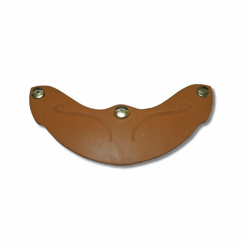 ACE ショート レザーバイザー ブラウン feture