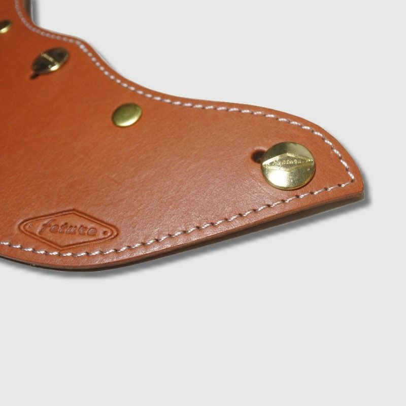 SUPREMUS ハンドメイド ショート レザーバイザー ブラウン feture 2