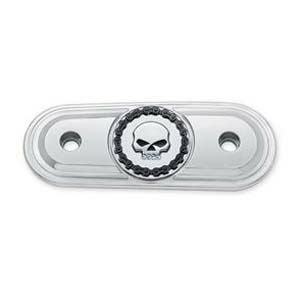 *スカル＆チェーンコレクション・エアクリーナートリム　/ジュエルスカル-01