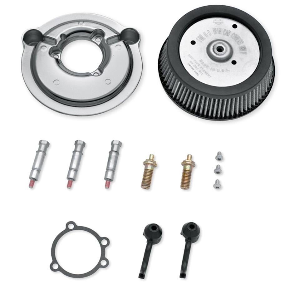 スポーツスター用 スクリーミンイーグル・ステージI・エアクリーナーキット・ラウンド-01