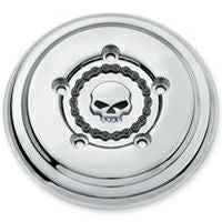 スカル＆チェーンコレクション・エアクリーナートリム（2008～2017　ダイナ標準装備エアクリーナーカバー用）　/ジュエルスカル-01