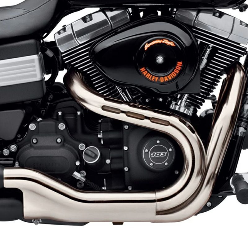 スクリーミンイーグル エキゾーストシールドキット ブラッシュニッケル-02