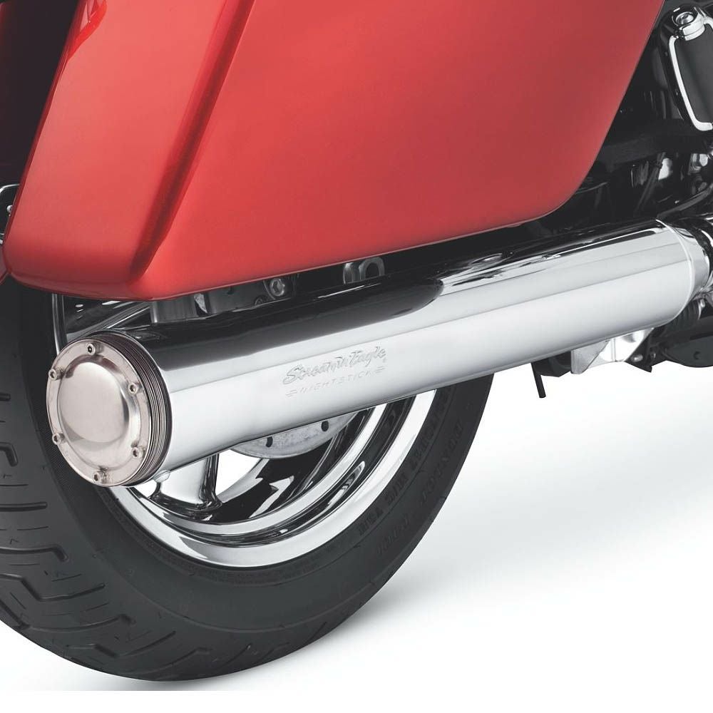 スクリーミンイーグル・ナイトスティック 2into1・マフラー クローム