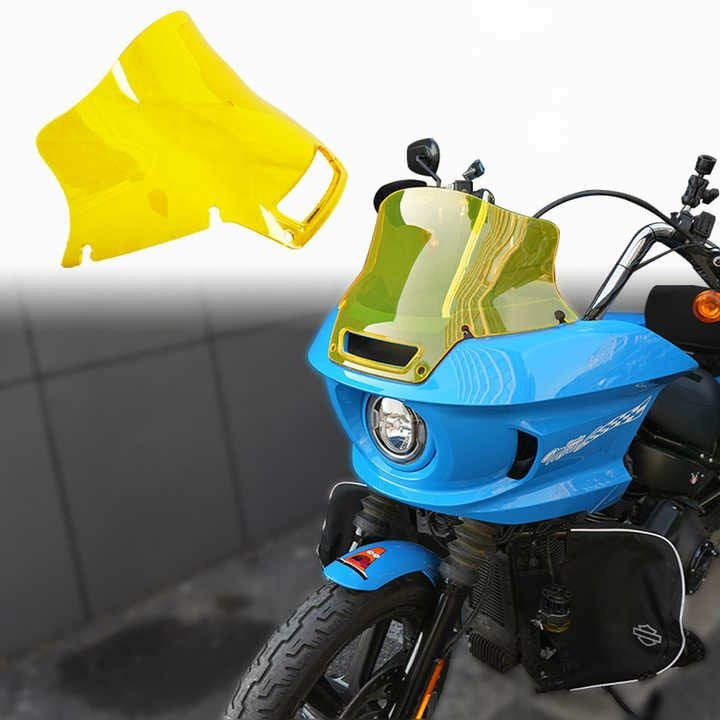 クロックワークス KOLOR FLARE ウインドシールド 8インチ オレンジ