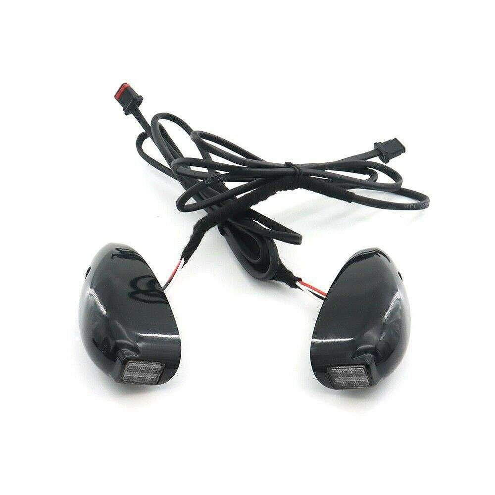 2015以降 ロードグライド フェアリングマウント LEDウインカー ホワイトポジションライト ブラック 2