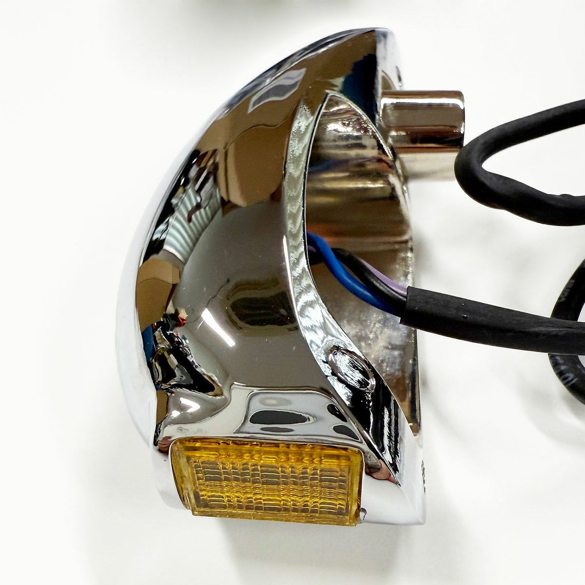 2015以降 ロードグライド フェアリングマウント LEDウインカー アンバーポジションライト クローム 3