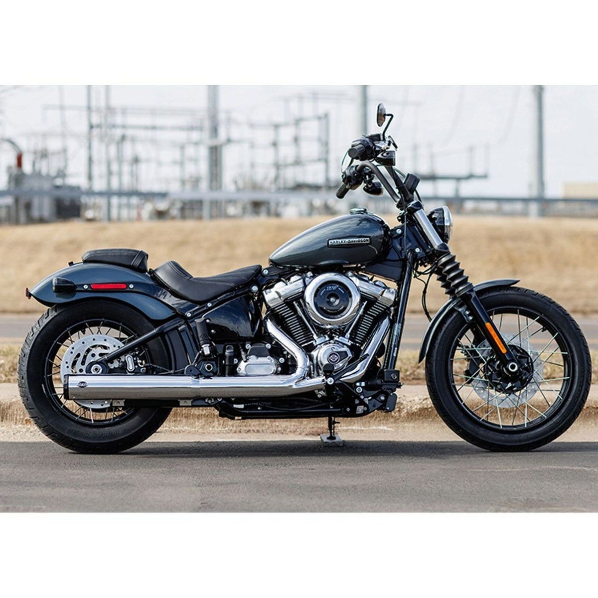 2025以降 ソフテイル エスアンドエス グランドナショナル・スリップオンマフラー (クローム)5