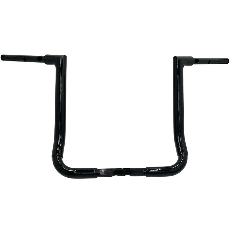  2024以降 ストリートグライド EZインストール 1-1/2インチ径フラットトップ・ハンドルバー 16インチ (グロスブラック)