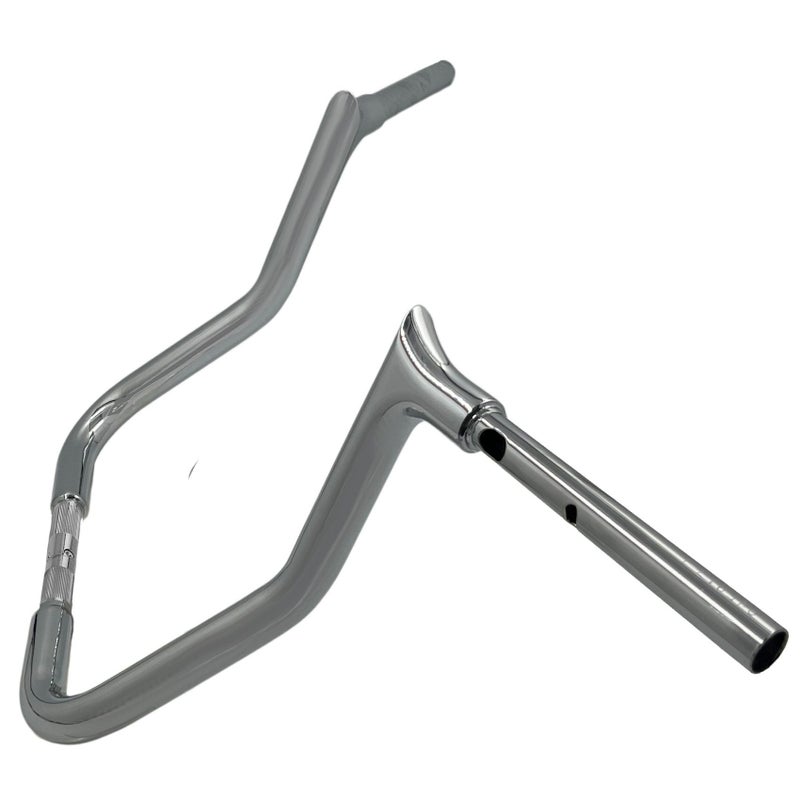 2024以降 ストリートグライド EZインストール 1-1/4インチ径レデュースリーチ・ポインテッドトップ・ハンドルバー 13インチ (クローム)