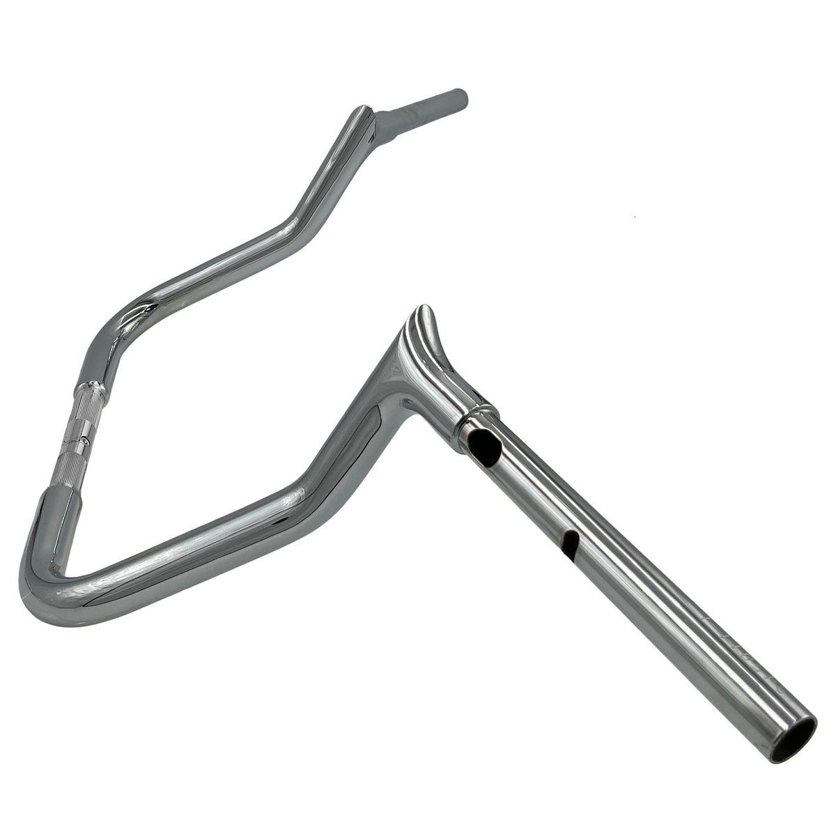 2024以降 ストリートグライド EZインストール 1-1/4インチ径レデュースリーチ・ポインテッドトップ・ハンドルバー 11インチ (クローム)