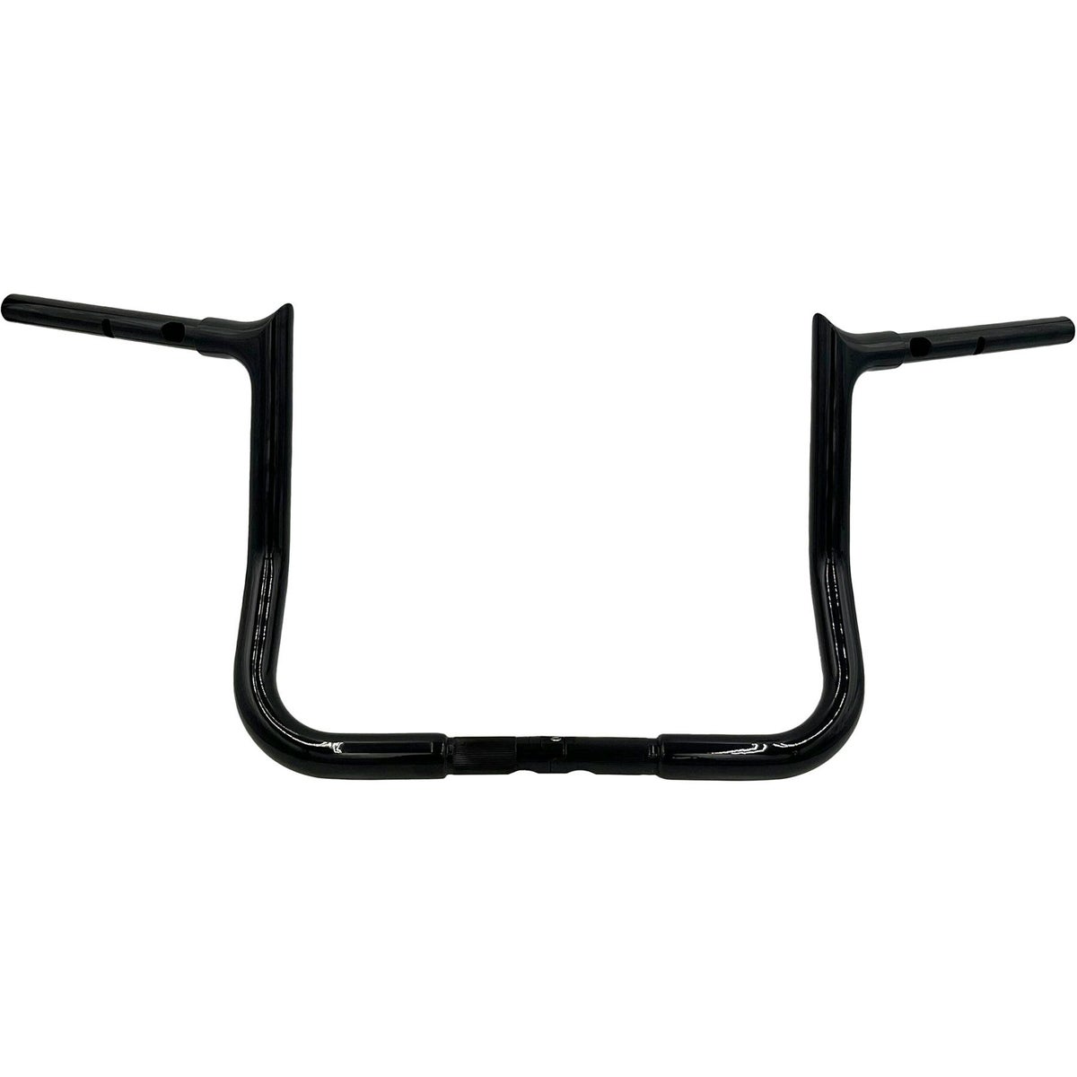 EZインストール 1-1/4インチ径ポインテッドトップ・ハンドルバー 12インチ (グロスブラック)2