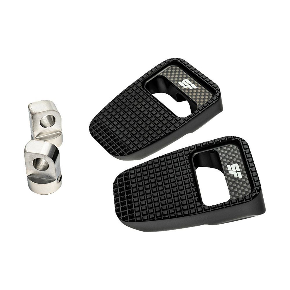  スライフォックス ハーレー用 フットペグ (ブラック/カーボン)