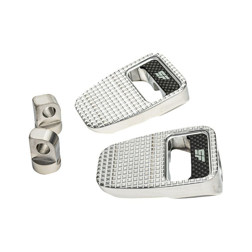 スライフォックス ハーレー用 フットペグ (ポリッシュ/カーボン)