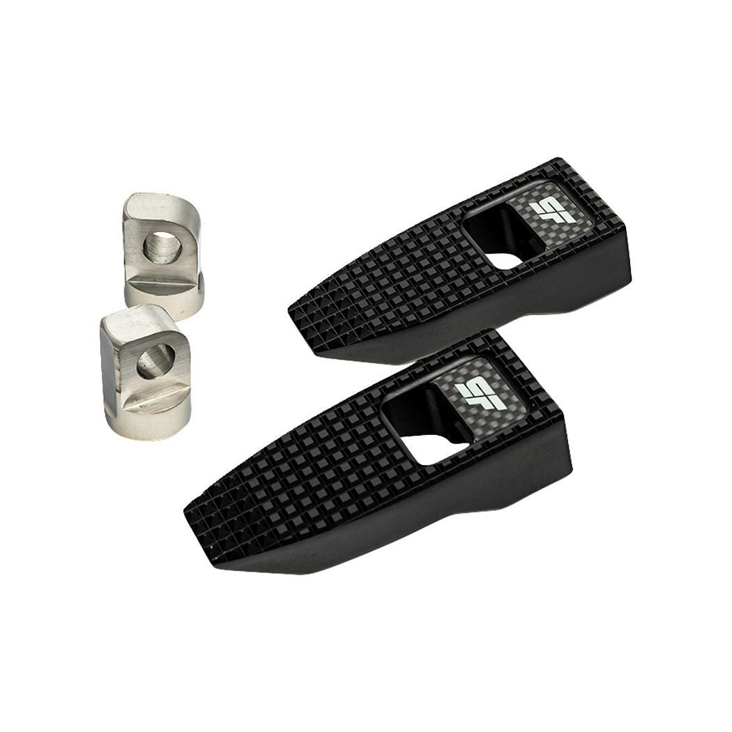 スライフォックス スピード・ペグ ハーレー用フットペグ (ブラック/カーボン)