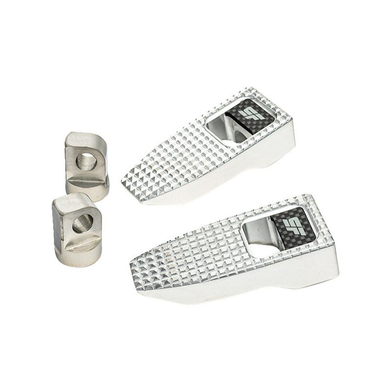 スライフォックス スピード・ペグ ハーレー用フットペグ (ポリッシュ/カーボン)