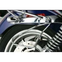 キジマ　サドルバッグサポート　クローム　左右片側　'02～'05ダイナ-02