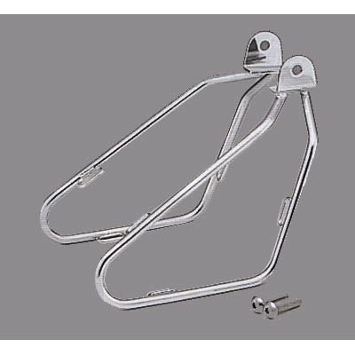 キジマ　サドルバッグサポート　クローム　左右片側　'00～'02ソフテイル-01