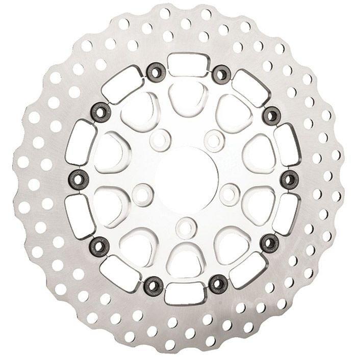 スライフォックス 11.8インチ リアブレーキディスクローター (シルバー)1