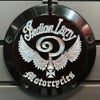 M8ソフテイル Indian Larryロゴ ダービカバー グロスブラック Indian Larry Motorcycles 