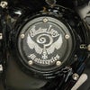  Indian Larryロゴ タイマーカバー マットブラック Indian Larry Motorcycles 