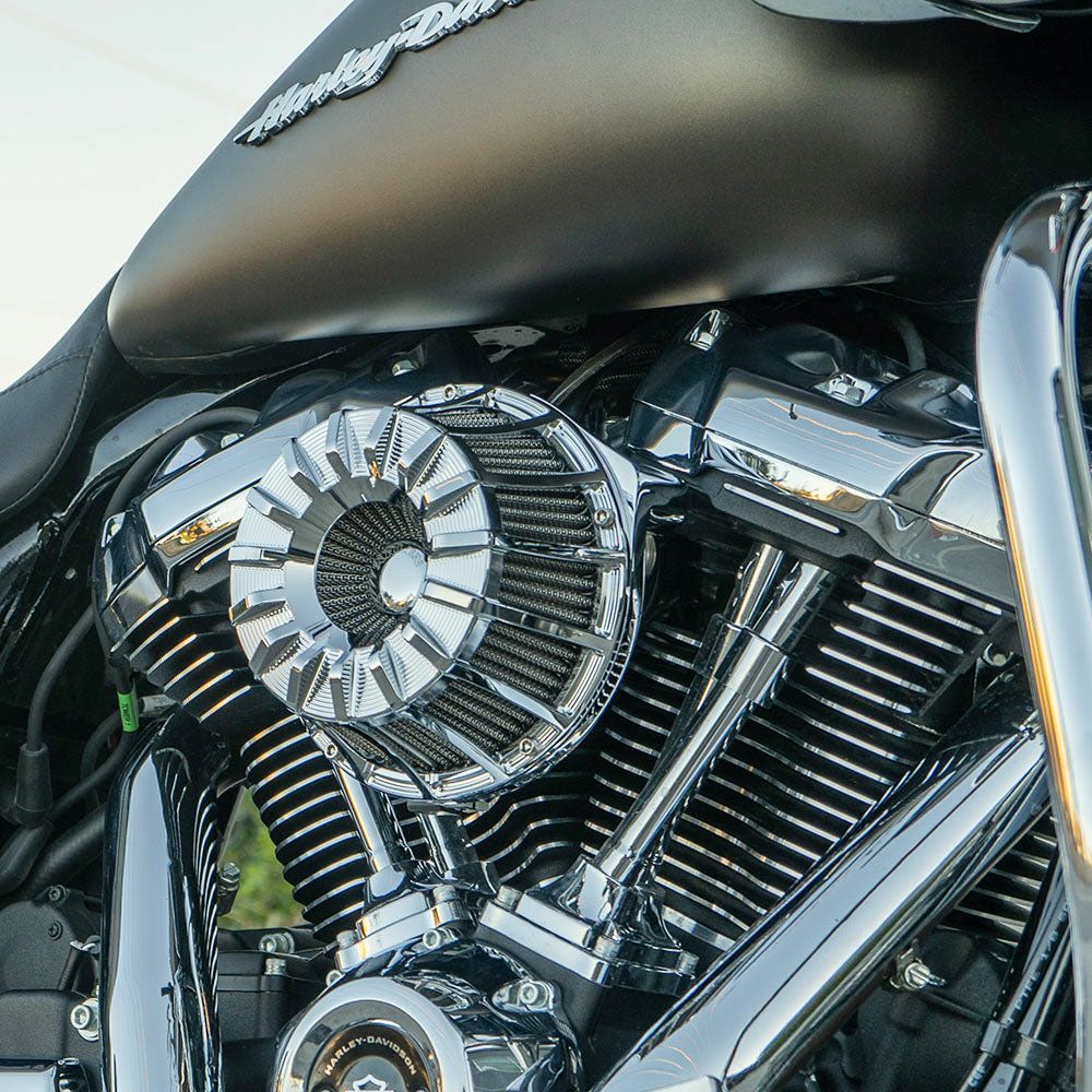 アレンネス 15スポーク インバーテッド エアクリーナー クローム 2024以降ツーリンング 2025以降ソフテイル 2