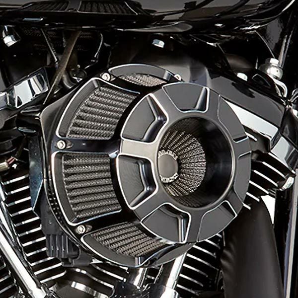 アレンネス Beveled インバーテッド エアクリーナー ブラック 2024以降ツーリンング 2025以降ソフテイル