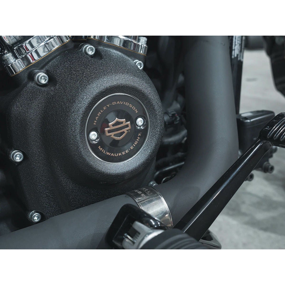 M8ソフテイル ヴェノム GPスタイル 2-1 フルエキゾーストマフラー4