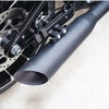 M8 ブレイクアウト、ファットボーイ 2-1 フルエキゾーストマフラー (ブラック)2
