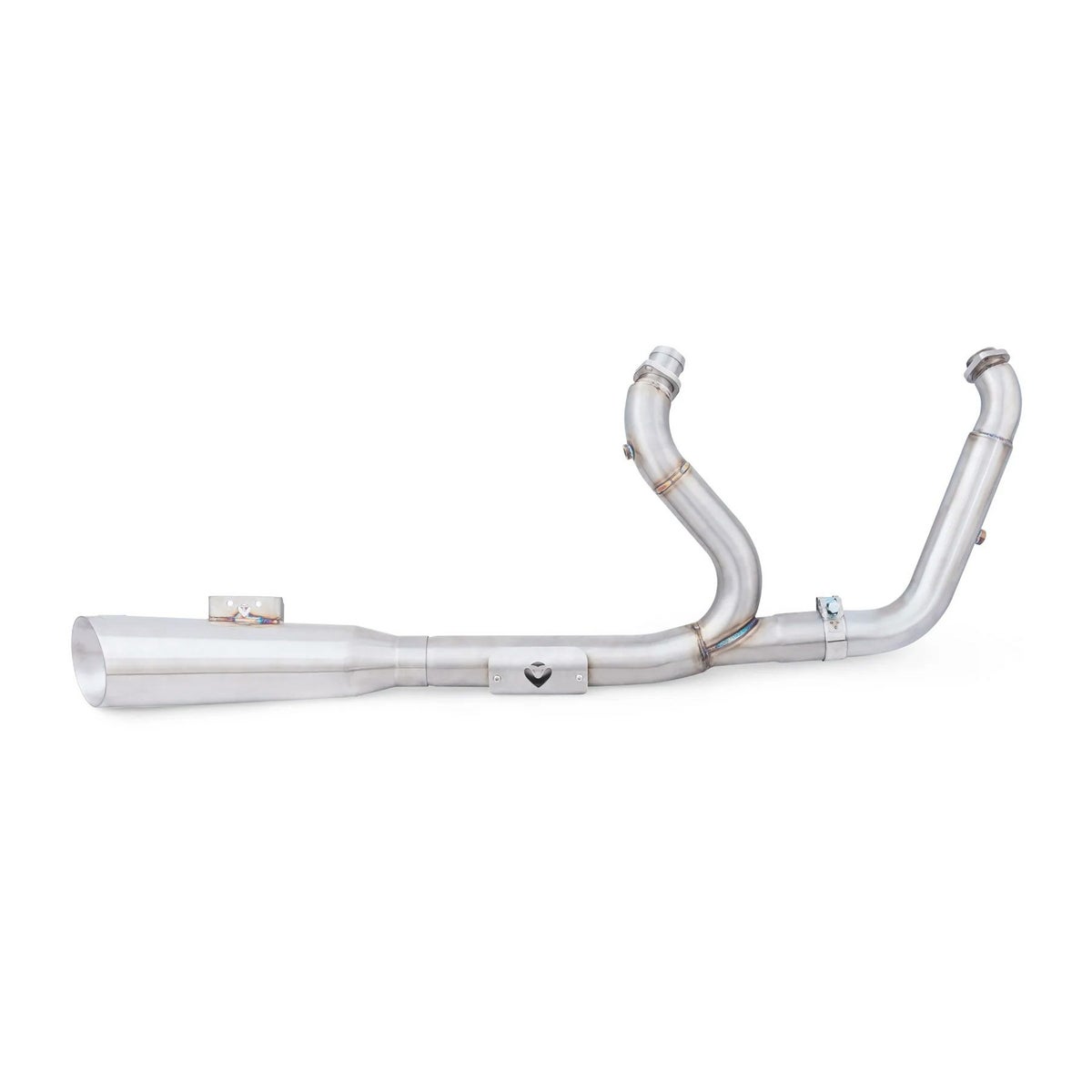 スタンダード パフォーマンス 2-1 フルエキゾーストマフラー (ポリッシュ)1