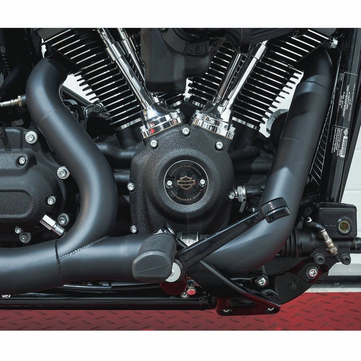 スタンダード パフォーマンス 2-1 フルエキゾーストマフラー (ブラック)4