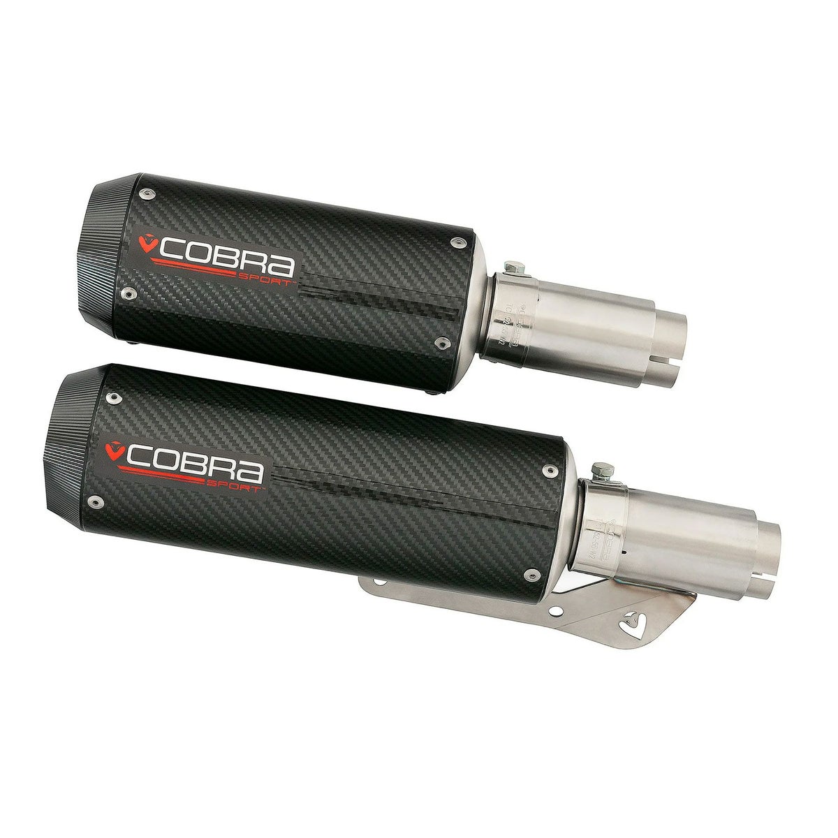  2021～2024 M8 ファットボブ スリップオンマフラーセット (カーボン)2