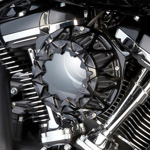 アレンネス Crossfire エアクリーナー オールブラック 2024以降ツーリンング 2025以降ソフテイル