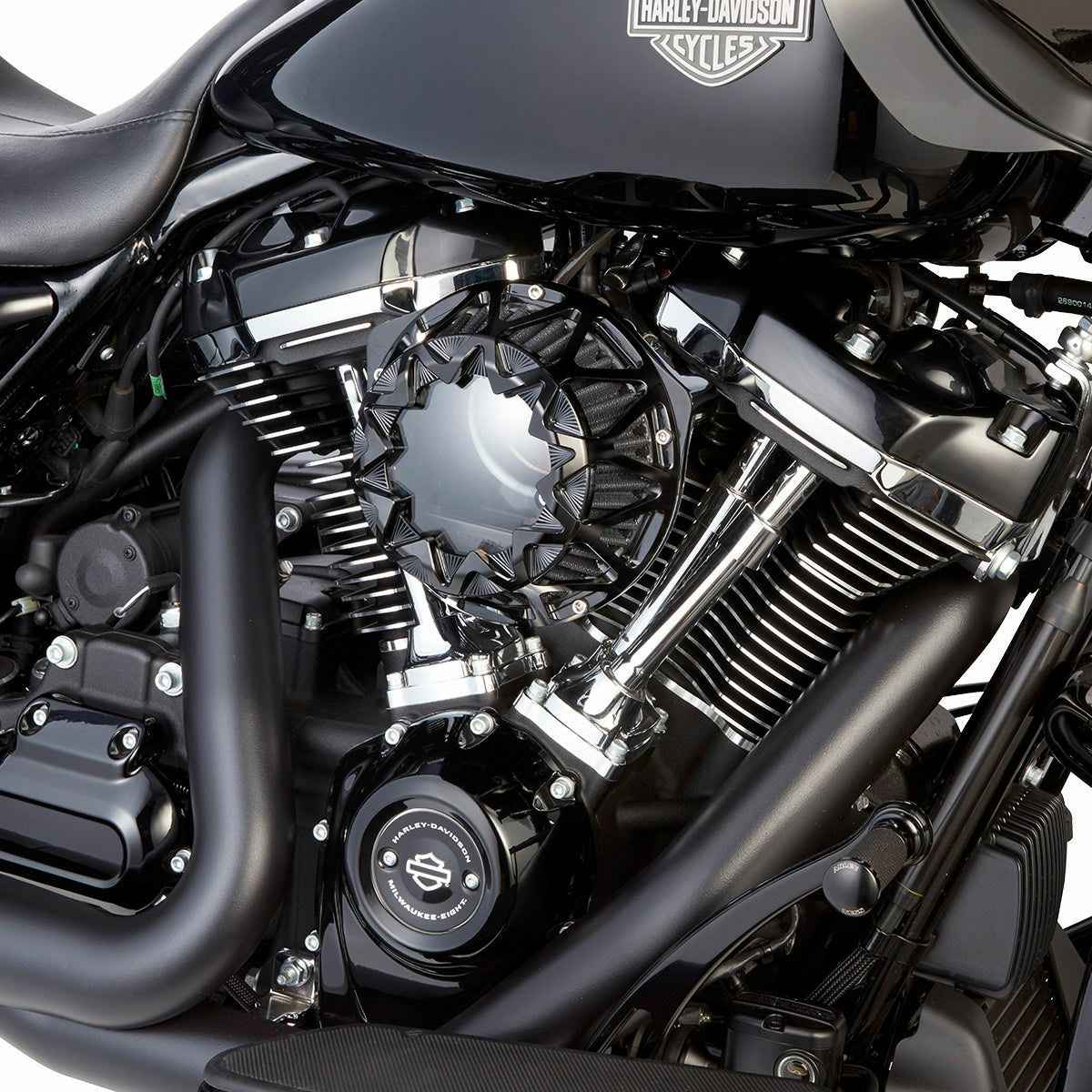 アレンネス Crossfire エアクリーナー オールブラック 2024以降ツーリンング 2025以降ソフテイル 2