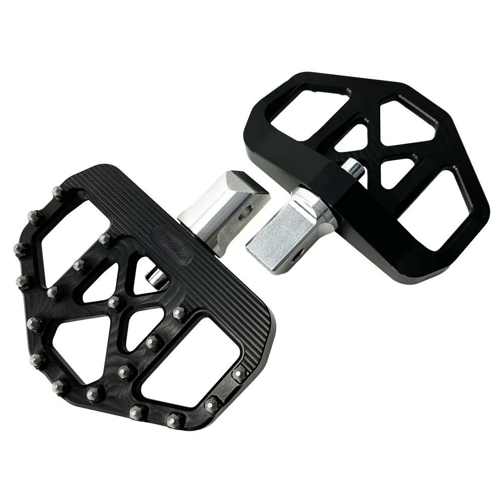  M8ソフテイル MXミニ パッセンジャー フロアボード (ブラック)1