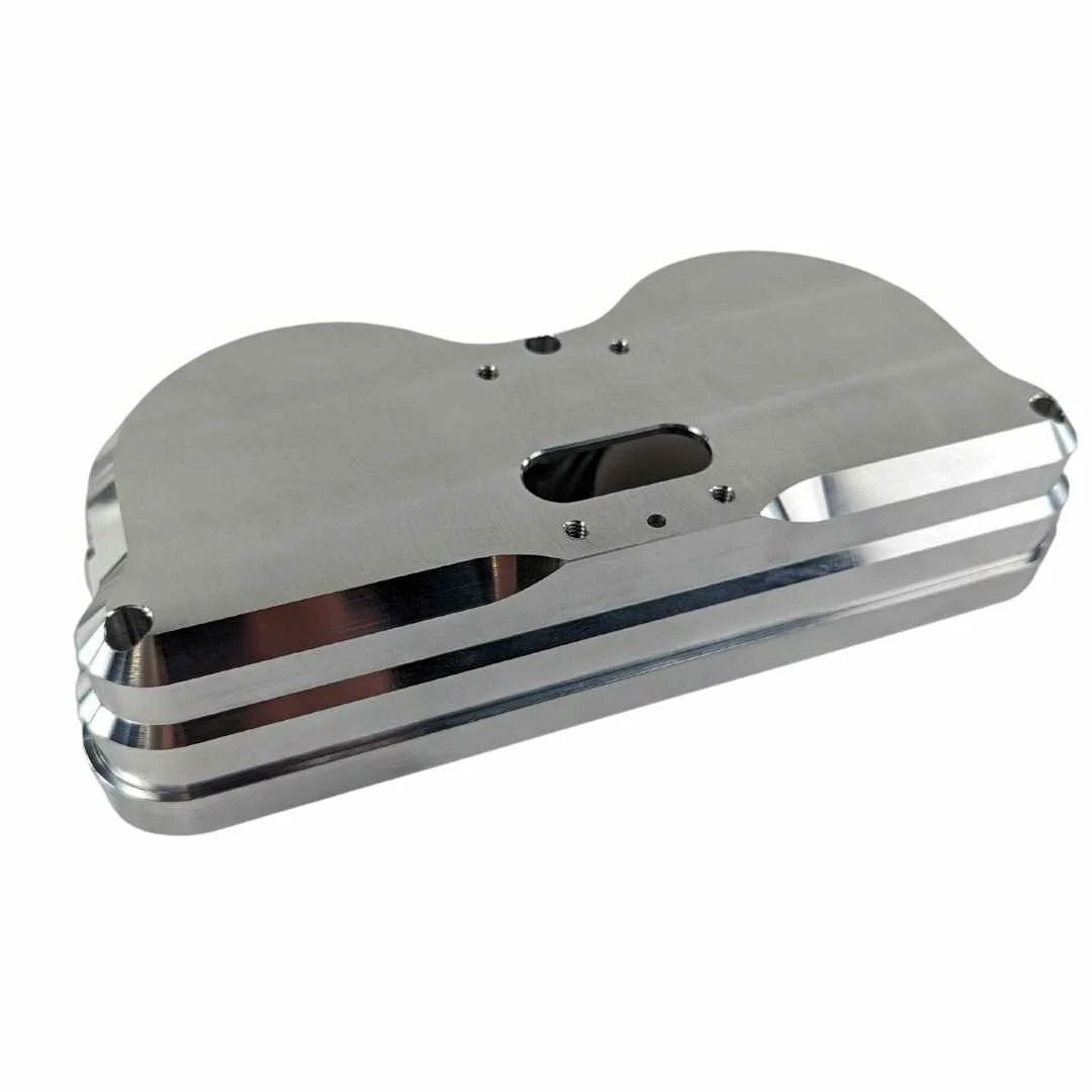 TCブロス モジュラーライザー用 ロードグライド ゲージリロケーションベゼル (シルバー)3