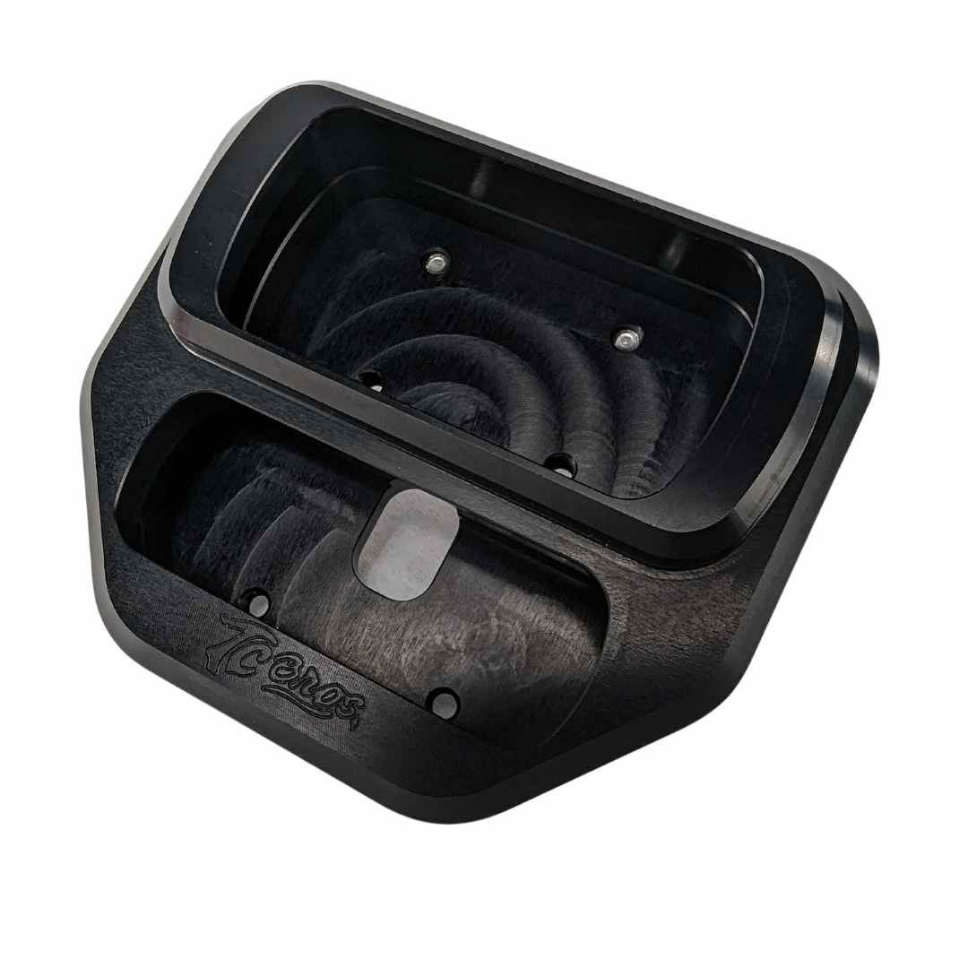  TCブロス モジュラーライザー用 M8ソフテイル デジタルゲージリロケーションベゼル (ブラック)