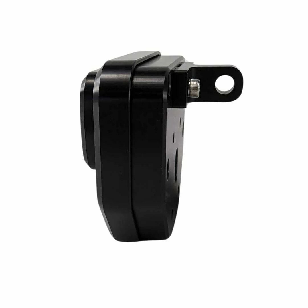  TCブロス モジュラーライザー用 M8ソフテイル デジタルゲージリロケーションベゼル (ブラック)2