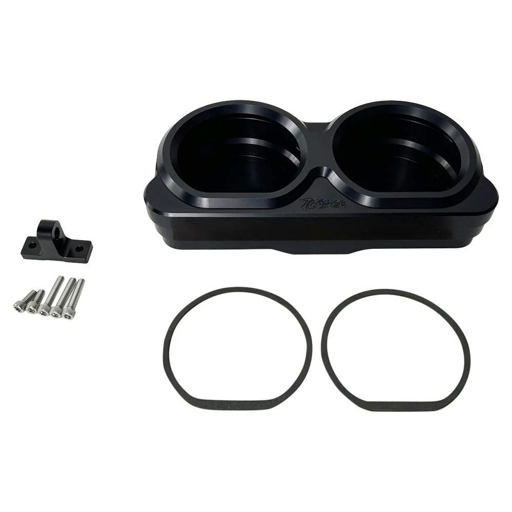 TCブロス モジュラーライザー用 ロードグライド ゲージリロケーションベゼル (ブラック)5