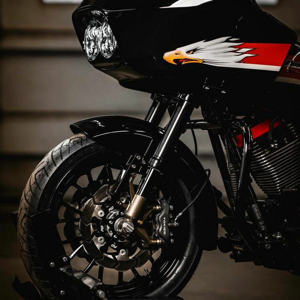  FLO MOTORSPORTS 11.8インチ用 フロントブレーキローター シルバー 