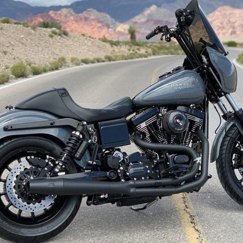 サンダーヘッダー フルエキゾーストマフラー ブラック ダイナ 2006