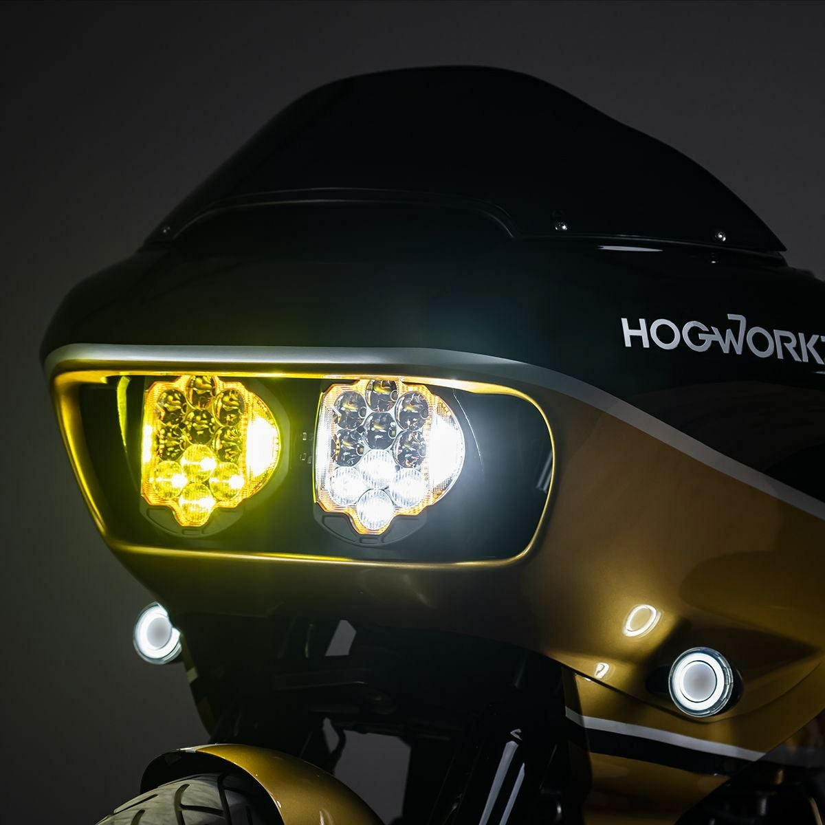 2015～2023 ロードグライド セイバートゥース LEDパフォーマンスヘッドライト2